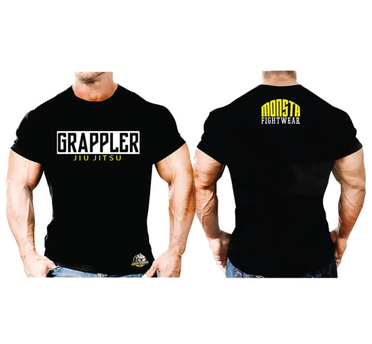 Cotton T-Shirt - Grappler Monsta Gymwear