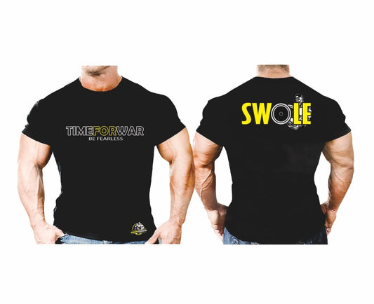 Drifit T-Shirt - Time for War with Swole back print My Store